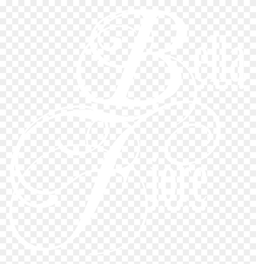 1578x1635 Bella Fiore Floral Calligraphy, Stencil, Text, Label HD PNG Download