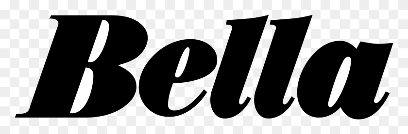2191x611 Bella Logo Transparent Calligraphy, Outdoors, Nature, Face HD PNG Download
