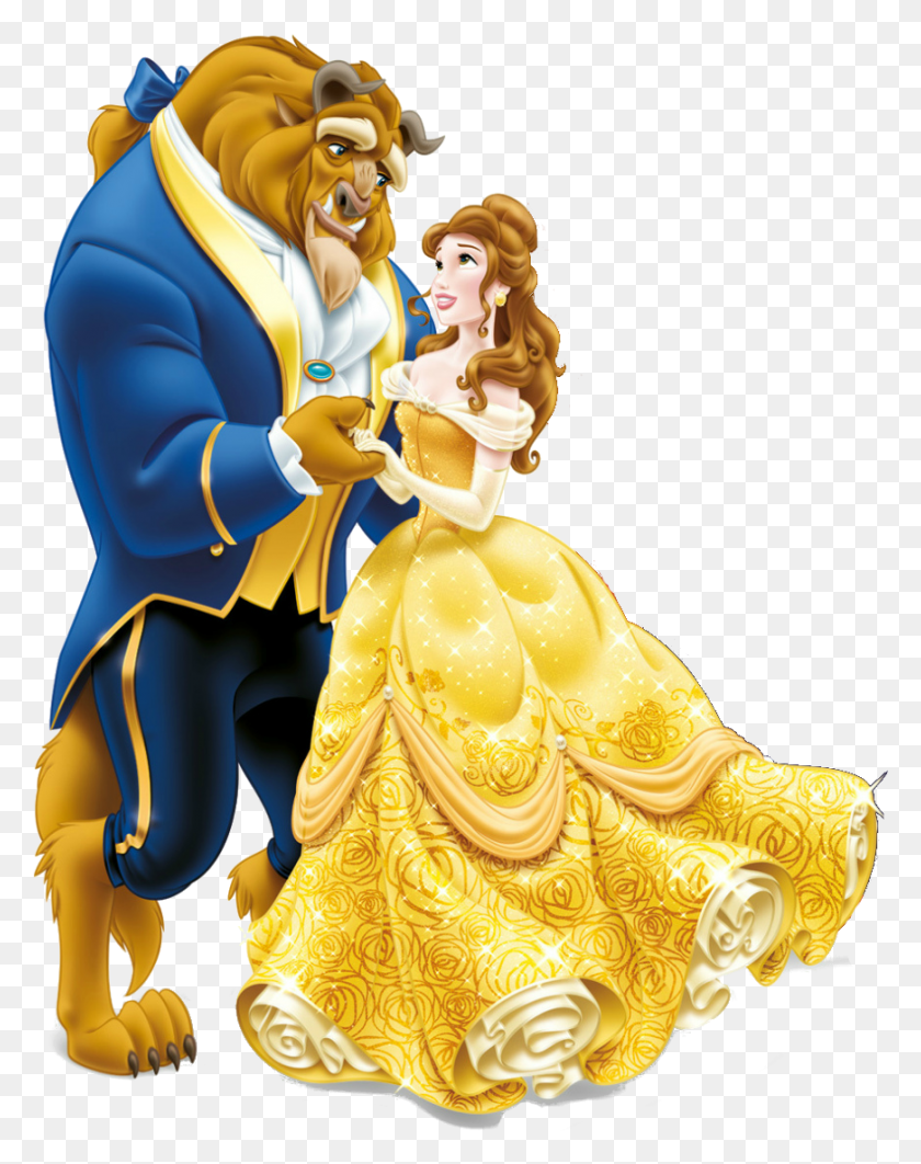 871x1120 Belle Beauty And The Beast, Figurine, Clothing, Apparel HD PNG Download