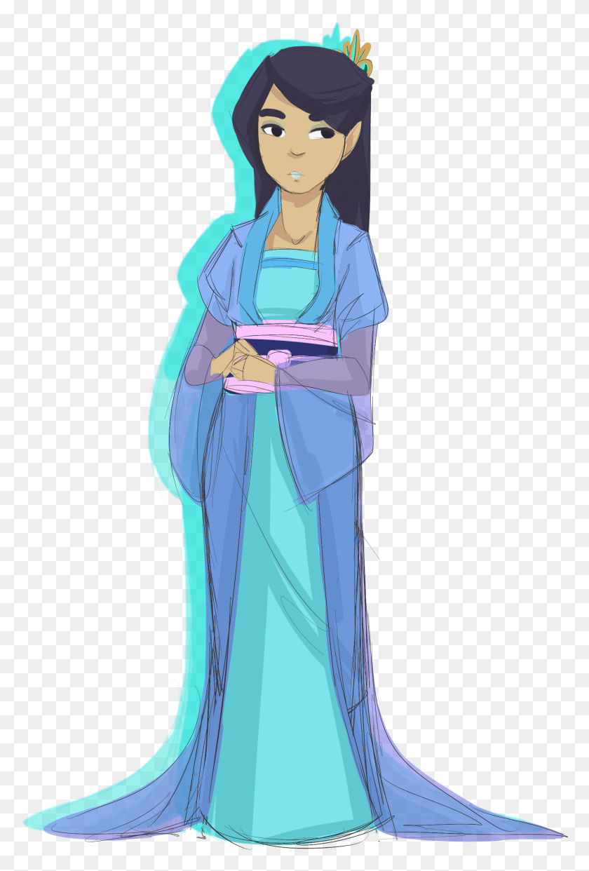 1685x2554 Belle Cartoon, Clothing, Apparel, Robe HD PNG Download