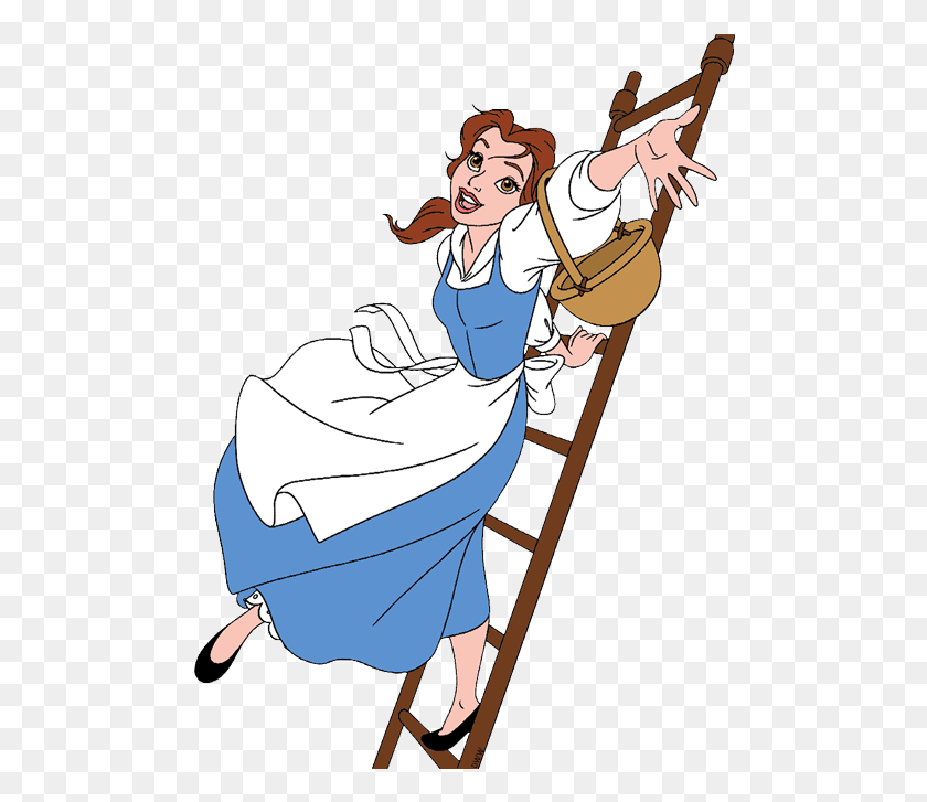 492x667 Belle Clip Art Clipart Disney Pictures Of Belle And Adam, Person, Human, Cleaning HD PNG Download