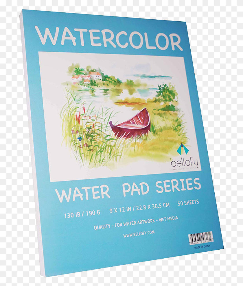 710x931 Bellofy Paper Pad Watercolor Painting, Poster, Advertisement, Flyer HD PNG Download