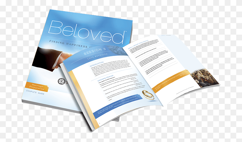 698x432 Beloved Couple39s Guide Brochure, Book, Poster, Advertisement HD PNG Download