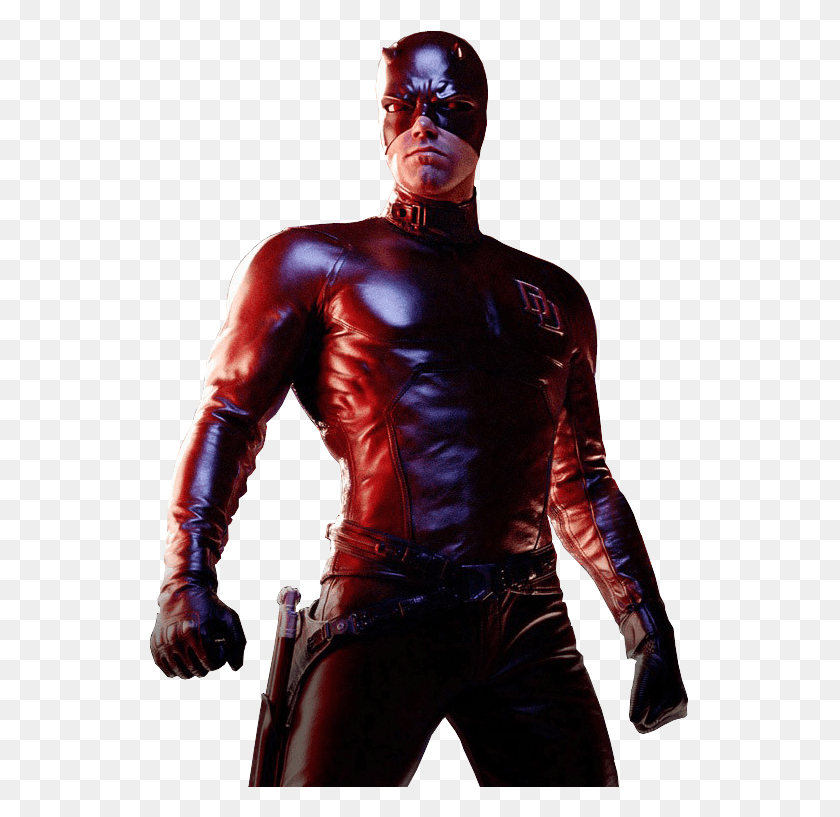 539x757 Ben Affleck Daredevil Daredevil Ben Affleck, Person, Human, Costume HD PNG Download