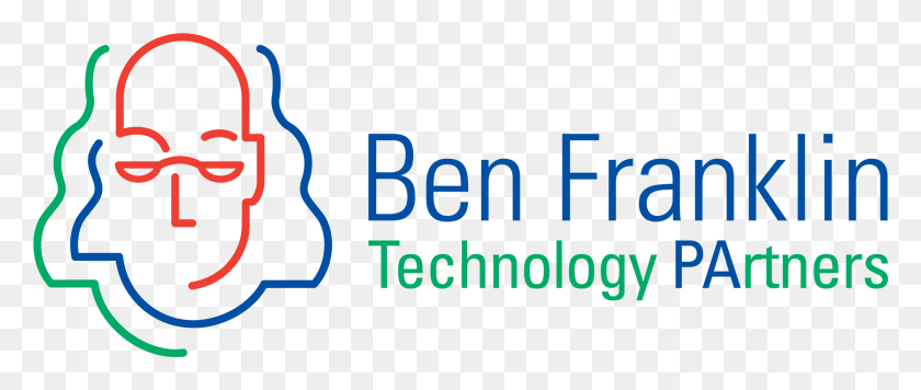 2452x932 Логотип Ben Franklin Technology Partners, Текст, Алфавит, Символ Hd Png Скачать