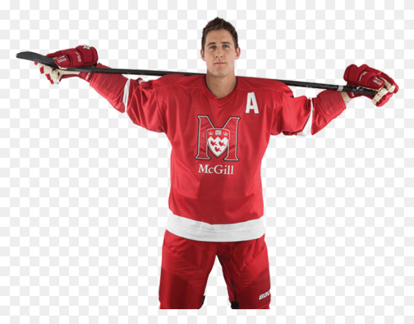 850x651 Ben Levesque Is The Creator Of Built For Hockey Baseball Player, Clothing, Apparel, Shirt HD PNG Download