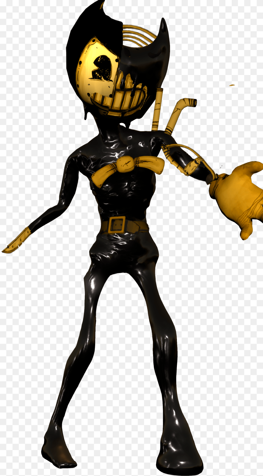 1567x2841 Bendy And The Ink Machine Bendy Clipart Download, Helmet, Person PNG