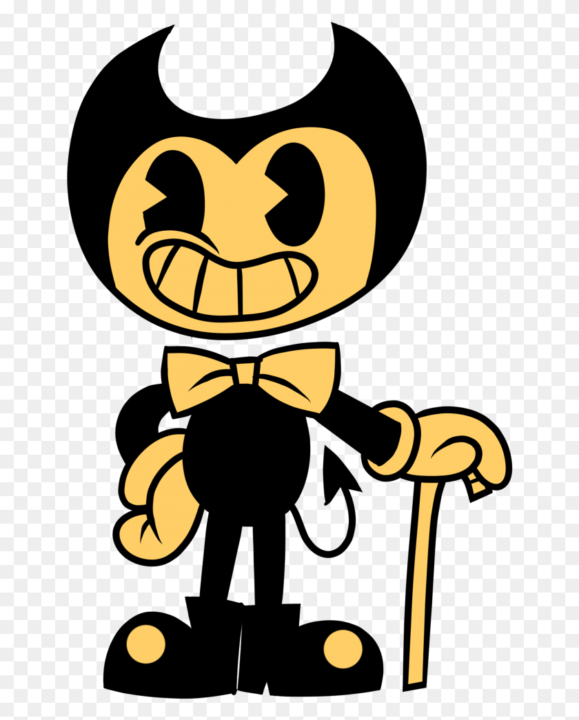 648x985 Bendy And The Ink Machine Bonito Como Fazer Desenho, Label, Text, Face HD PNG Download