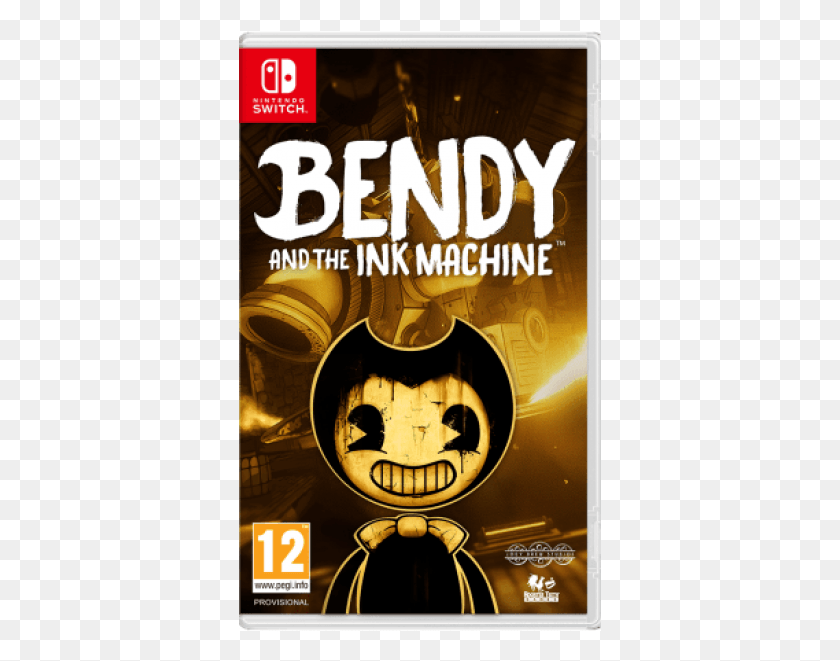 363x601 Bendy And The Ink Machine Nintendo Switch, Poster, Advertisement, Clock Tower HD PNG Download