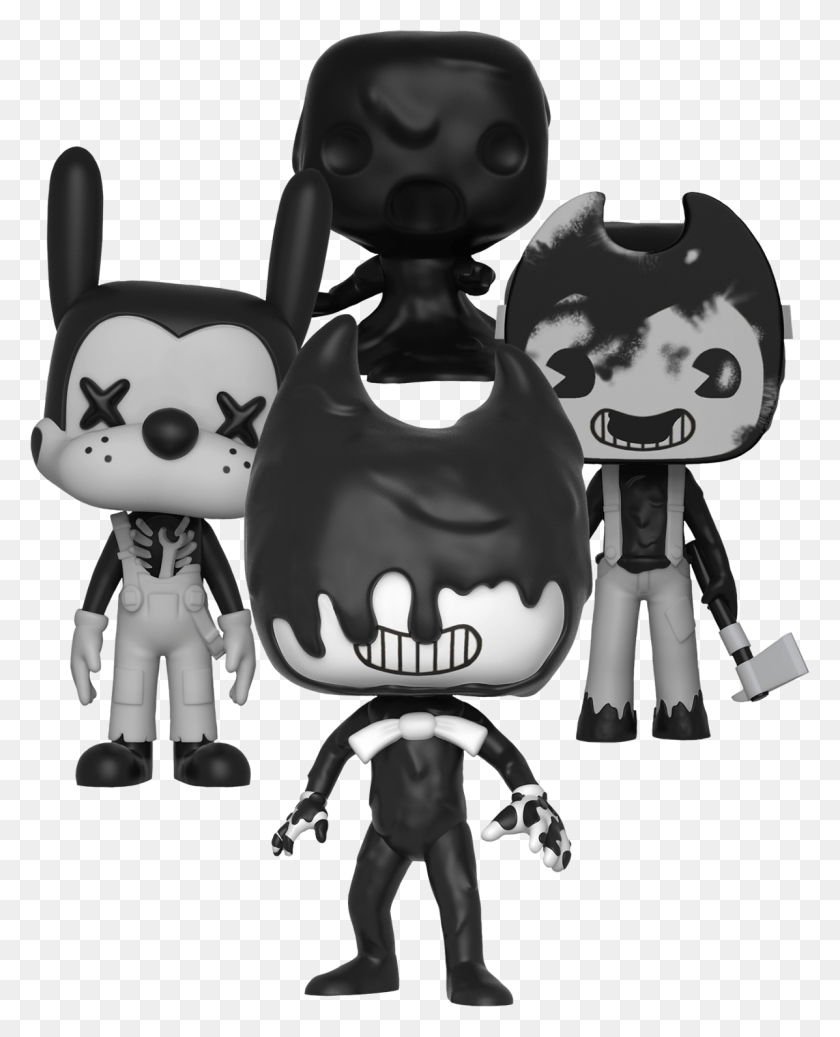 1197x1500 Bendy And The Ink Machine Pop Figures, Toy, Person, Human HD PNG Download