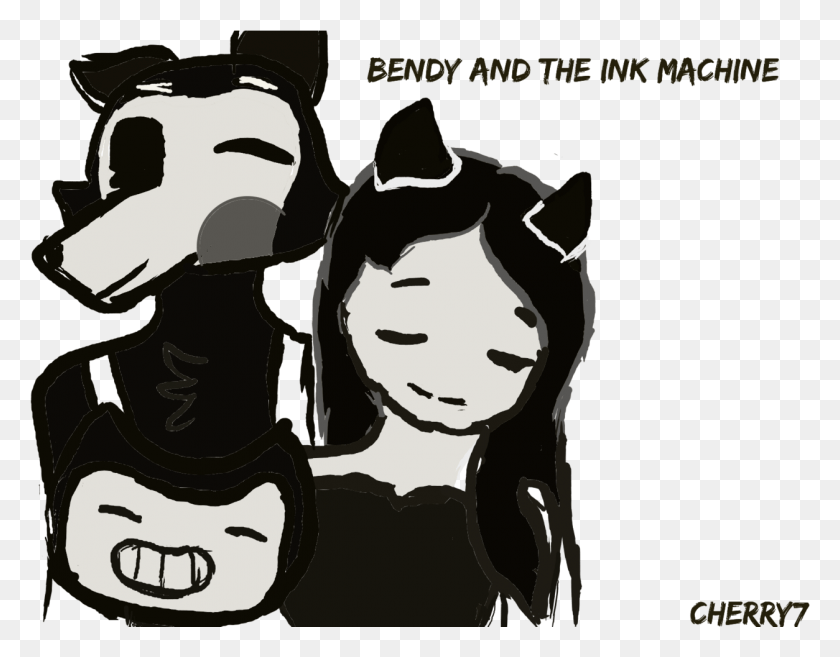 1254x961 Bendy And The Ink Machine Shuffle Dance, Face, Person, Human HD PNG Download