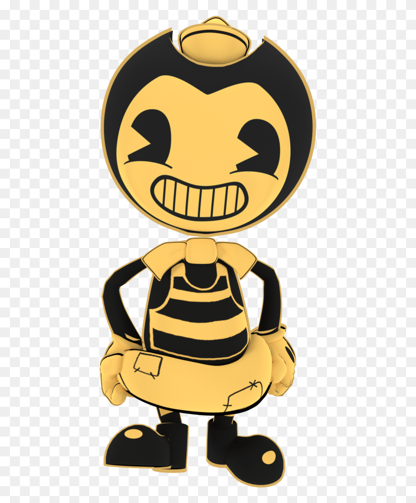 441x954 Bendyandtheinkmachine Bendy And The Ink Machine Cardboard Cutout, Clothing, Apparel HD PNG Download