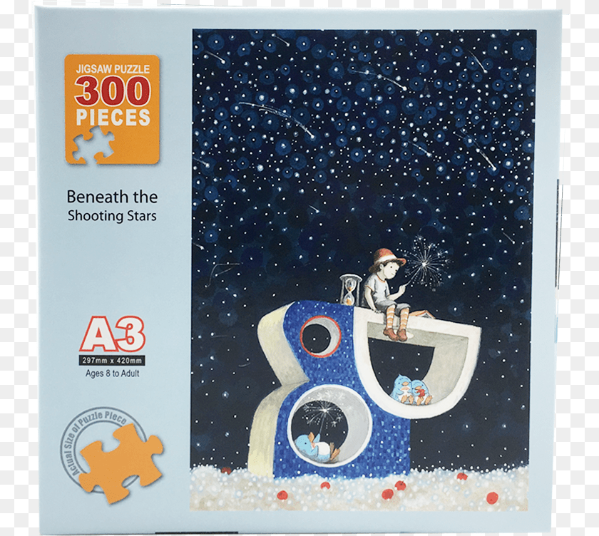 755x752 Beneath The Shooting Star Jigsaw Puzzle Satellite, Baby, Person, Advertisement, Poster PNG