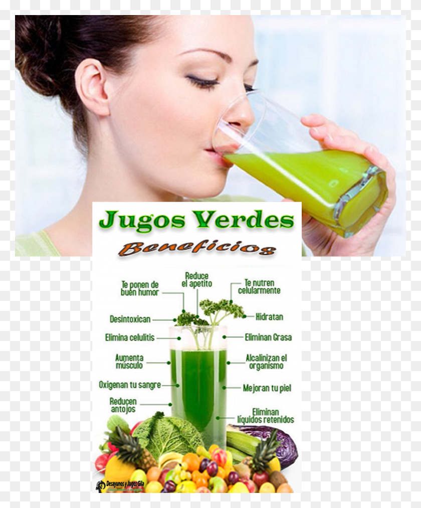 900x1100 Beneficios De Los Jugos Verdes, Beverage, Drink, Juice HD PNG Download