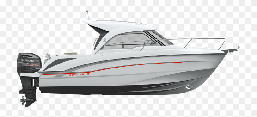 735x323 Моторная Лодка Beneteau Beneteau, Транспортное Средство, Транспорт, Яхта Hd Png Скачать