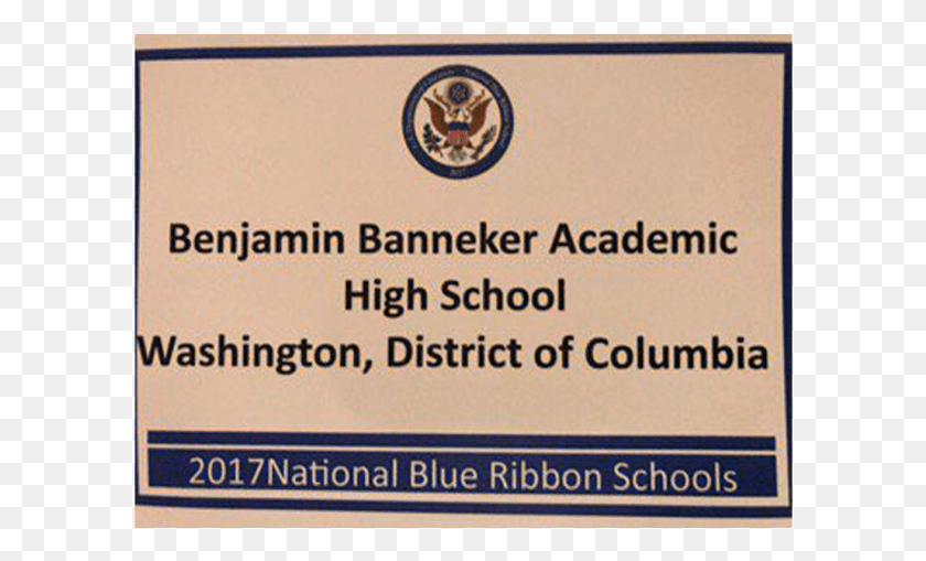 598x449 Benjamin Banneker Ahs Recognized As An 2017 National Flag, Text, Label, Symbol HD PNG Download