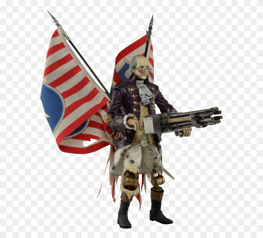 584x700 Benjamin Franklin Video Game, Person, Human, Flag HD PNG Download
