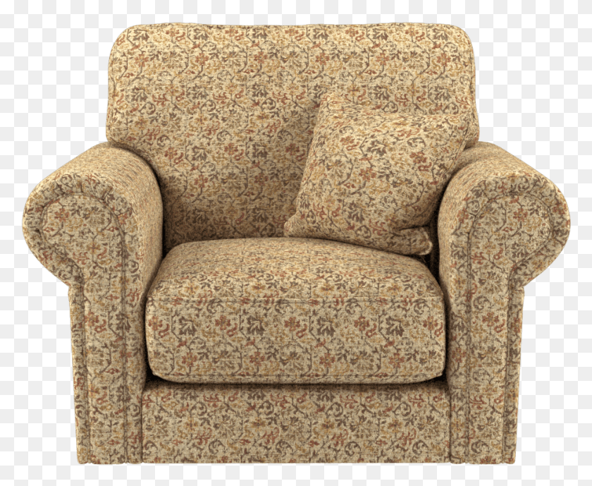 930x751 Benjamina Tapestry Parchment Full Club Chair, Furniture, Armchair, Cushion HD PNG Download