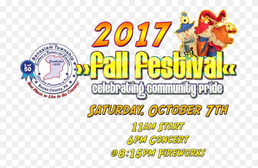 710x487 Descargar Png Bensalem Township Fall Festival 7 De Octubre, Logotipo, Símbolo, Marca Registrada Hd Png