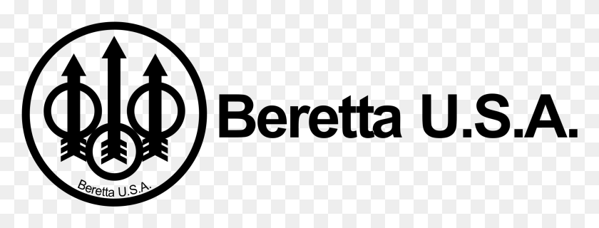 2191x731 Beretta Logo Transparent Beretta, Gray, World Of Warcraft HD PNG Download