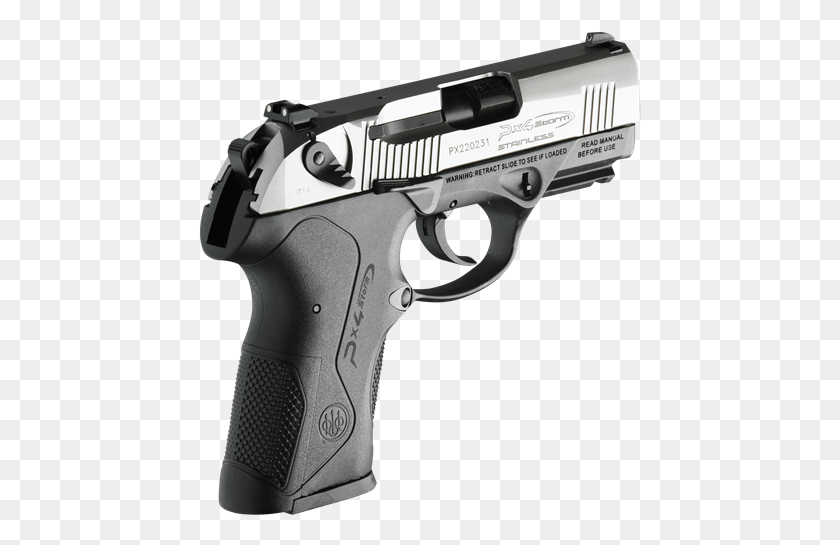 443x485 Beretta Px4 Storm Compact Inox, Пистолет, Оружие, Вооружение Hd Png Скачать