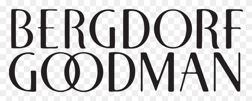 1200x426 Bergdorf Goodman Coupon Codes Bergdorf Goodman Logo Vector, Text, Word, Alphabet HD PNG Download