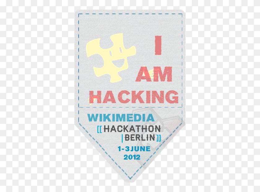 361x560 Berlin Hackathon Badge Hacking Anwar Ibrahim Liwat, Text, Label, Id Cards HD PNG Download