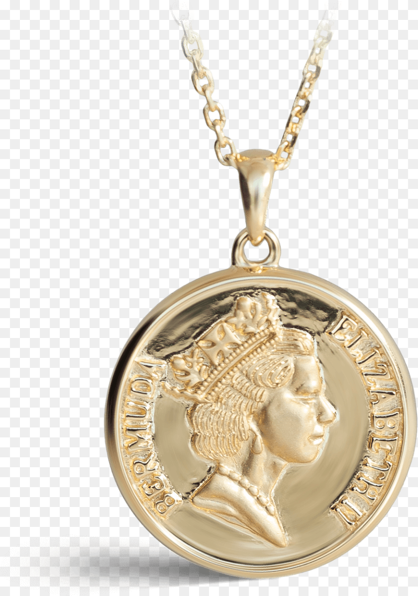 874x1248 Bermuda Yellow Gold Coin Pendant Coin Pendant, Accessories, Jewelry, Necklace, Face Clipart PNG