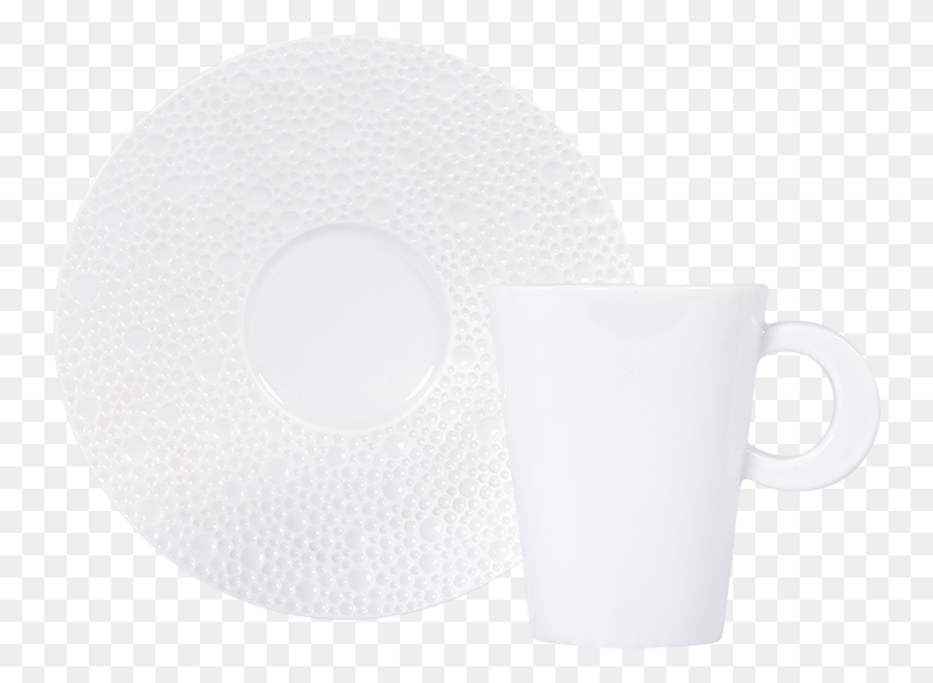 747x555 Bernardaud Ecume White Coffee Cup Coffee Cup, Saucer, Pottery, Cup HD PNG Download