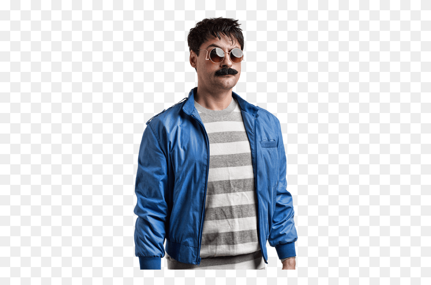 322x495 Bernie Lomax Bernie From Weekend At Bernies Costume, Clothing, Apparel, Person HD PNG Download