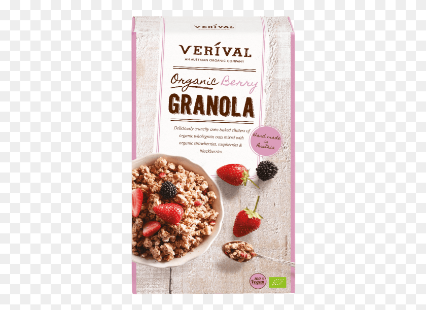 326x551 Berry Granola Verival, Oatmeal, Breakfast, Food HD PNG Download