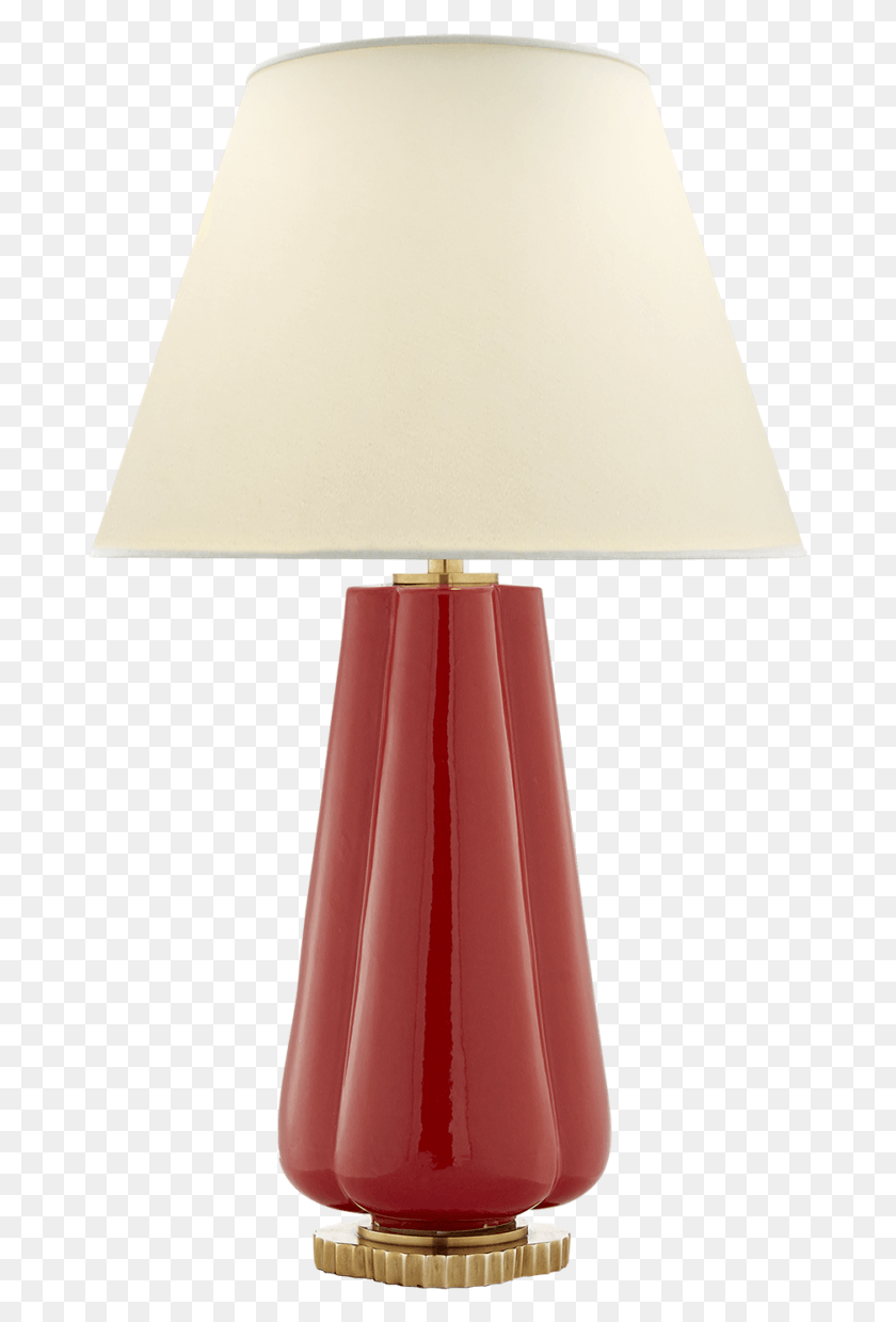 675x1179 Berry Red Porcelain With Solid Brass Base 30 Tall Lampshade, Lamp, Table Lamp HD PNG Download