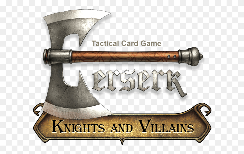 616x469 Berserk Knights And Villains Logo Pollaxe, Tool, Axe HD PNG Download