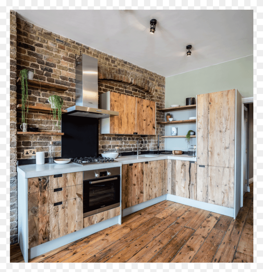 821x852 Bespoke Cabi Maker And Joiner Brandler London Reclaimed Raw Wood Furniture Kitchen, Room, Indoors, Interior Design HD PNG Download