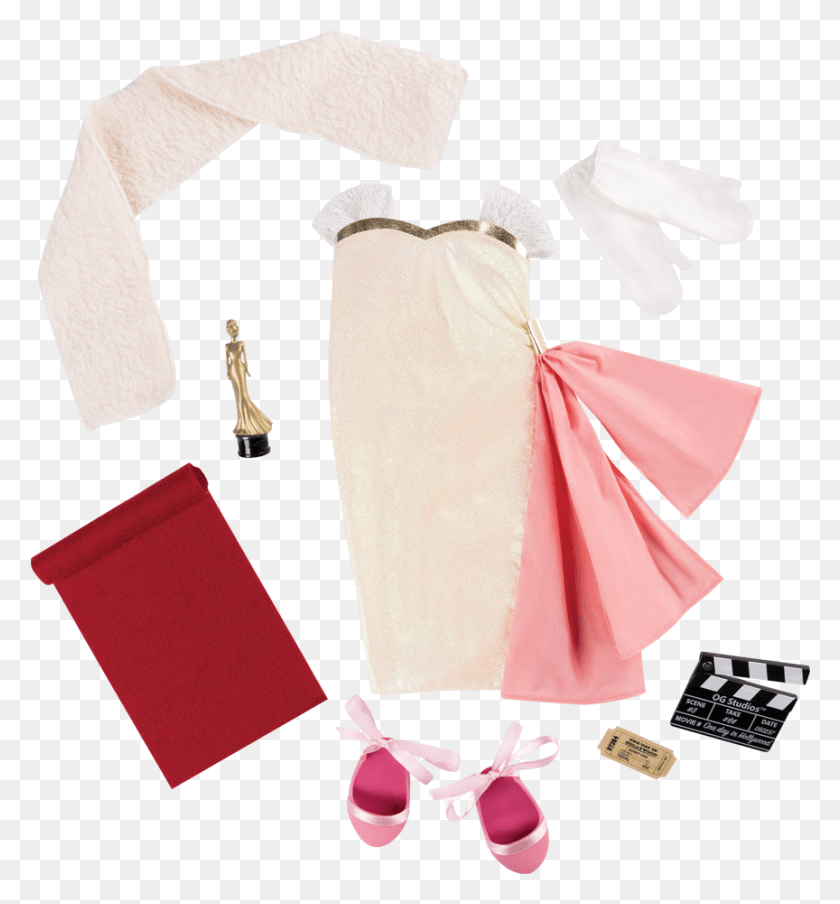 864x935 Best Actress Retro Glamour Outfit With Gloves Girl, Sack, Bag, Paper Descargar Hd Png