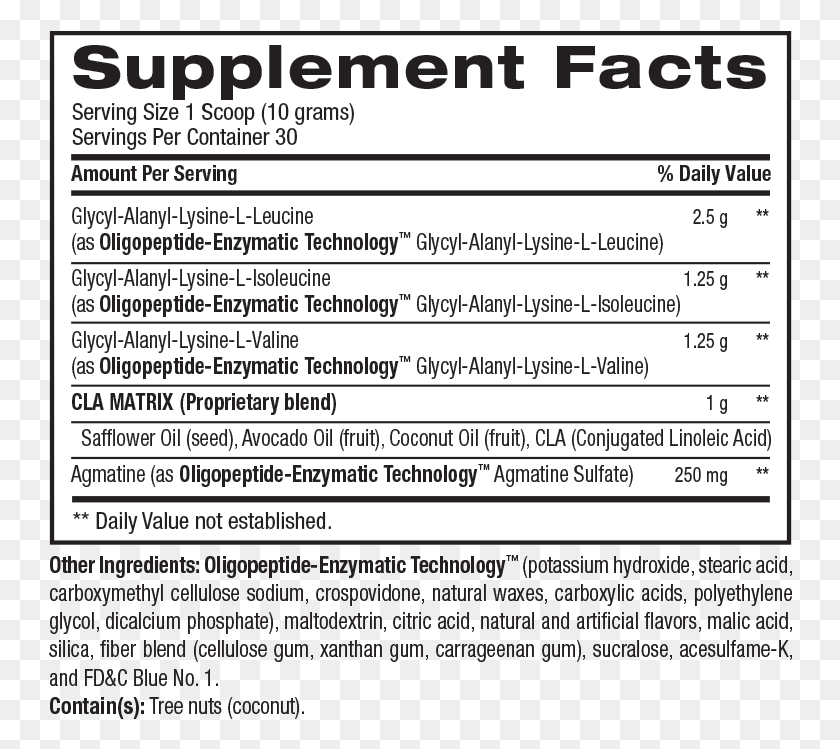 744x689 Best Bcaa Nutrition Facts Best Bcaa Bpi, Text, Label HD PNG Download