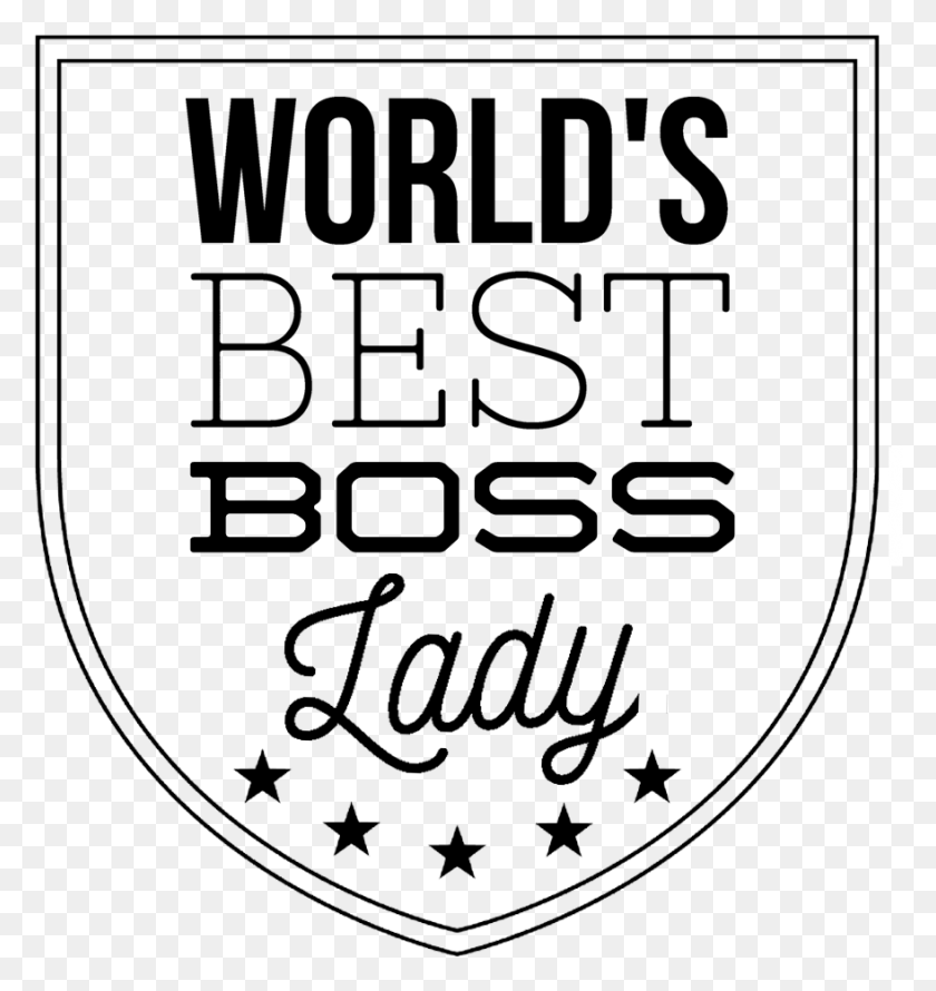 879x936 Descargar Png Best Boss Lady World39S Best Boss Lady, Armadura, Escudo Hd Png