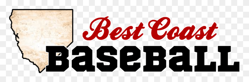 988x278 Best Coast Baseball Carmine, Text, Number, Symbol HD PNG Download