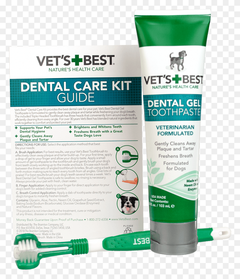 821x965 Best Dog Toothbrush And Enzymatic Toothpaste Toothpaste, Bottle, Sunscreen, Cosmetics Descargar Hd Png