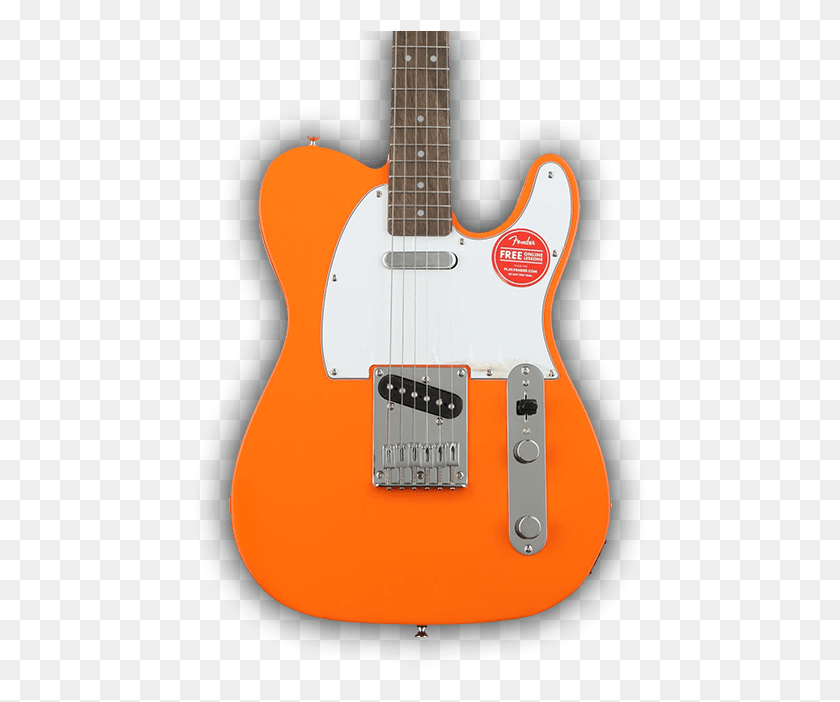 455x642 Best Electric Guitars Under 200 Squier Affinity Telecaster Orange, Guitar, Leisure Activities, Musical Instrument HD PNG Download