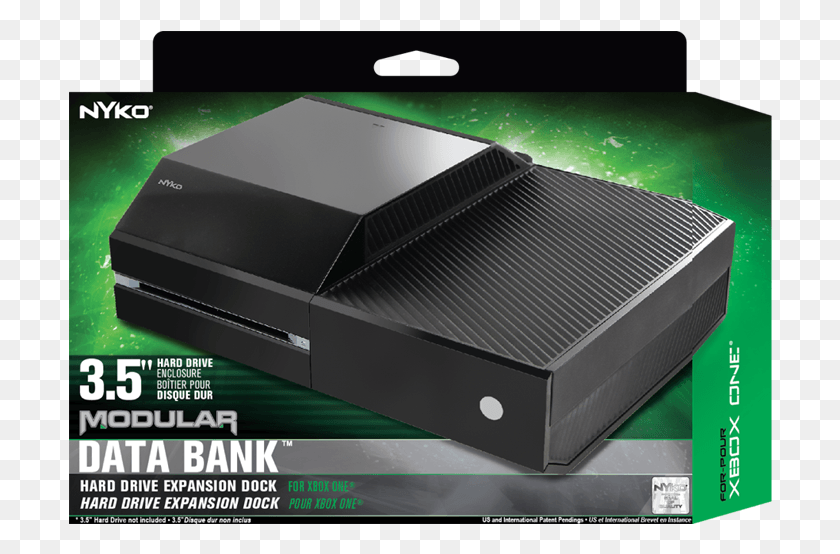 704x494 Best External Hard Drive For Xbox One Nyko Modular Data Bank Xbox One, Electronics, Computer, Box HD PNG Download