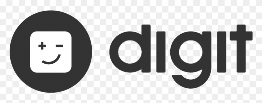 1001x347 Лучшее Для Бюджетирования Digit App Logo, Symbol, Trademark, Text Hd Png Download