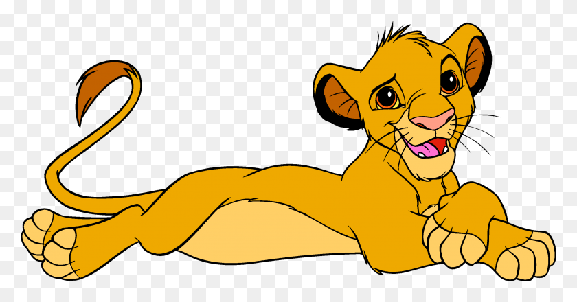 2763x1347 Best Free Lion King Simba Lion King, Animal, Mammal, Wildlife HD PNG Download