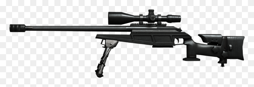 961x283 Descargar Png / Rifle De Francotirador Png