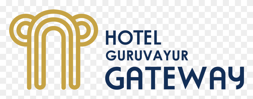 2505x873 Best Hotels In Guruvayur Gateway Guruvayoor, Text, Alphabet, Logo HD PNG Download