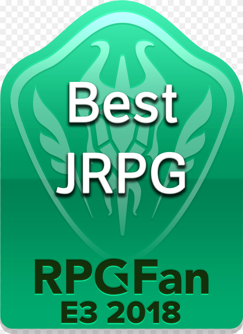 1730x2379 Best Jrpg Of E3 2018 Award Graphic Design, Food, Ketchup Sticker PNG