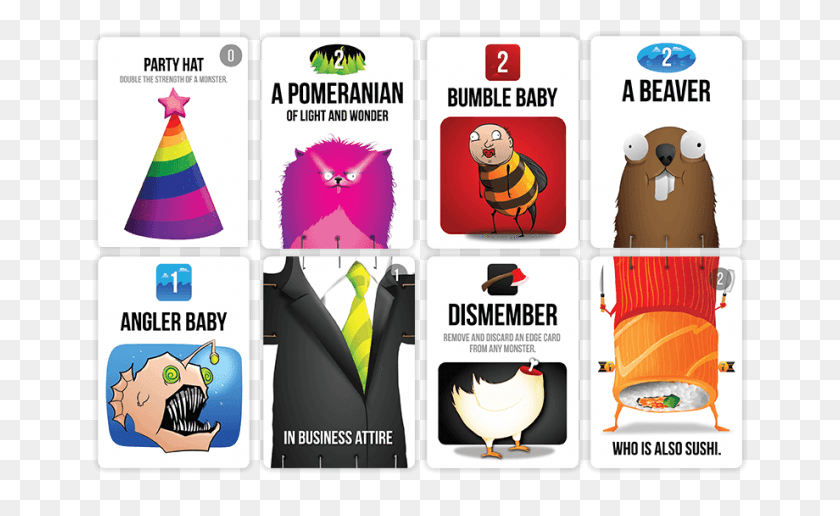 920x538 Best Kickstarter Board Games Of All Time Bears Vs Babies Cards, Label, Text, Bird HD PNG Download