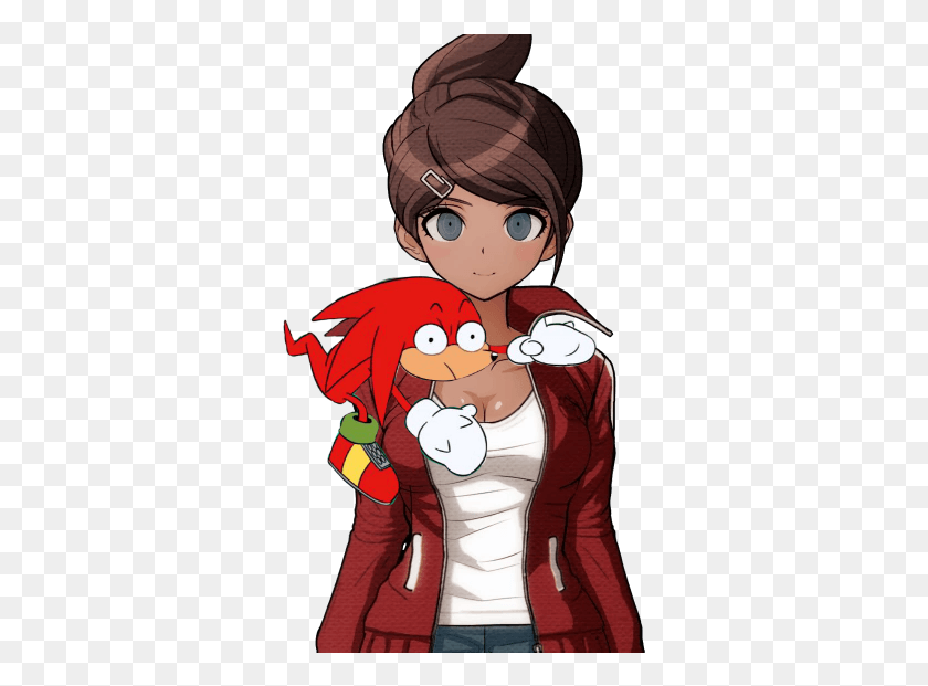 329x561 Best Knuckles Images On Pholder Danganronpa Aoi Asahina, Person, Human, Elf HD PNG Download