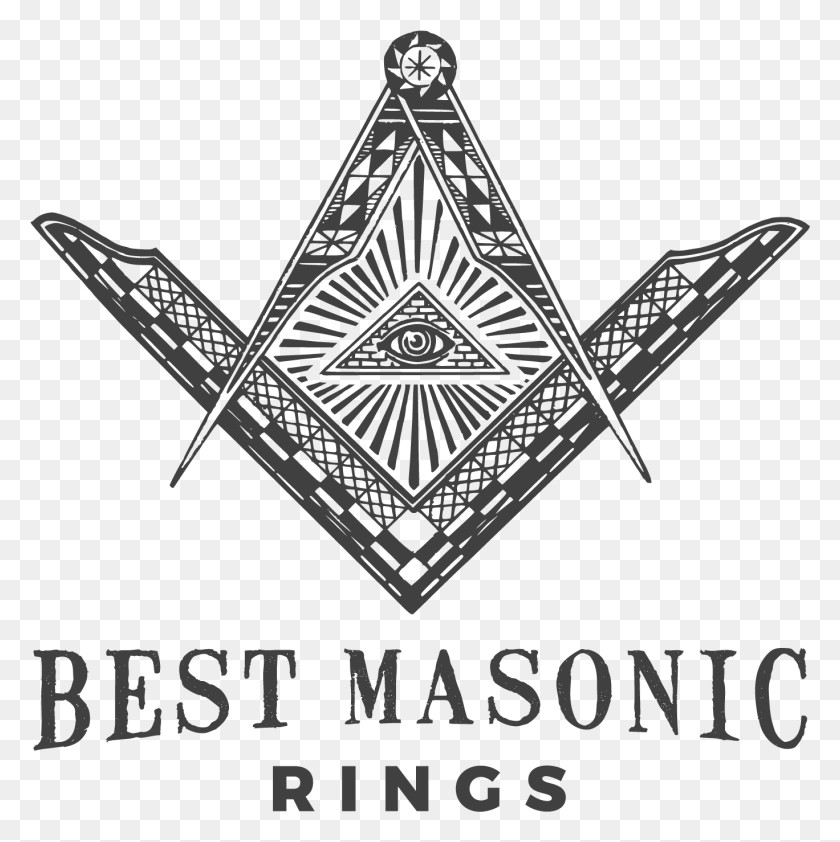 1368x1373 Best Masonic Rings E Eye Of Providence, Triangle, Symbol, Star Symbol HD PNG Download