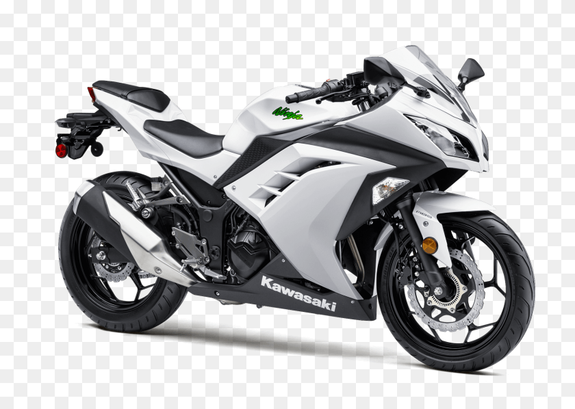 1629x1124 Best New Beginner Bikes 2015 Edition 2017 Kawasaki Ninja 300 White, Motorcycle, Vehicle, Transportation HD PNG Download